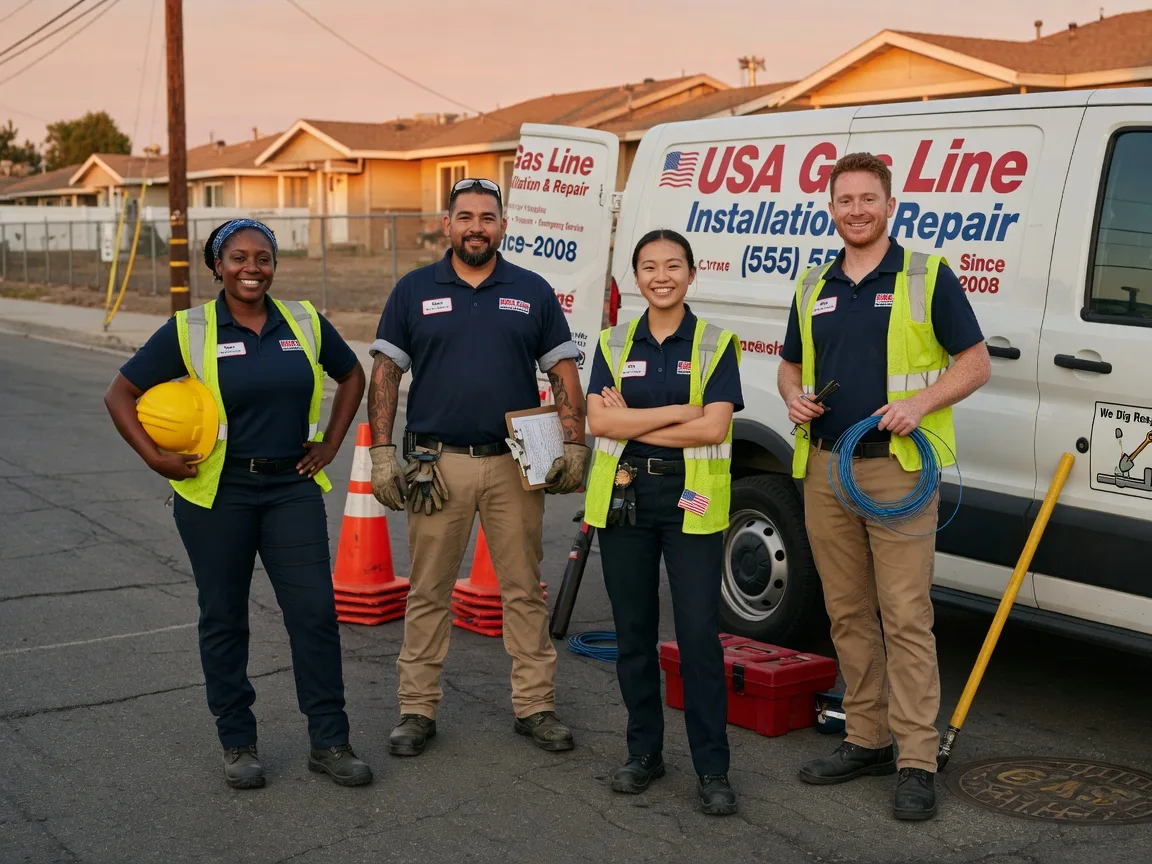 Gas Line Installation company in Hallettsville, TX